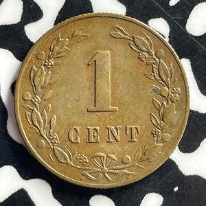 1883 Netherlands 1 Cent Lot#C0815 Nice!