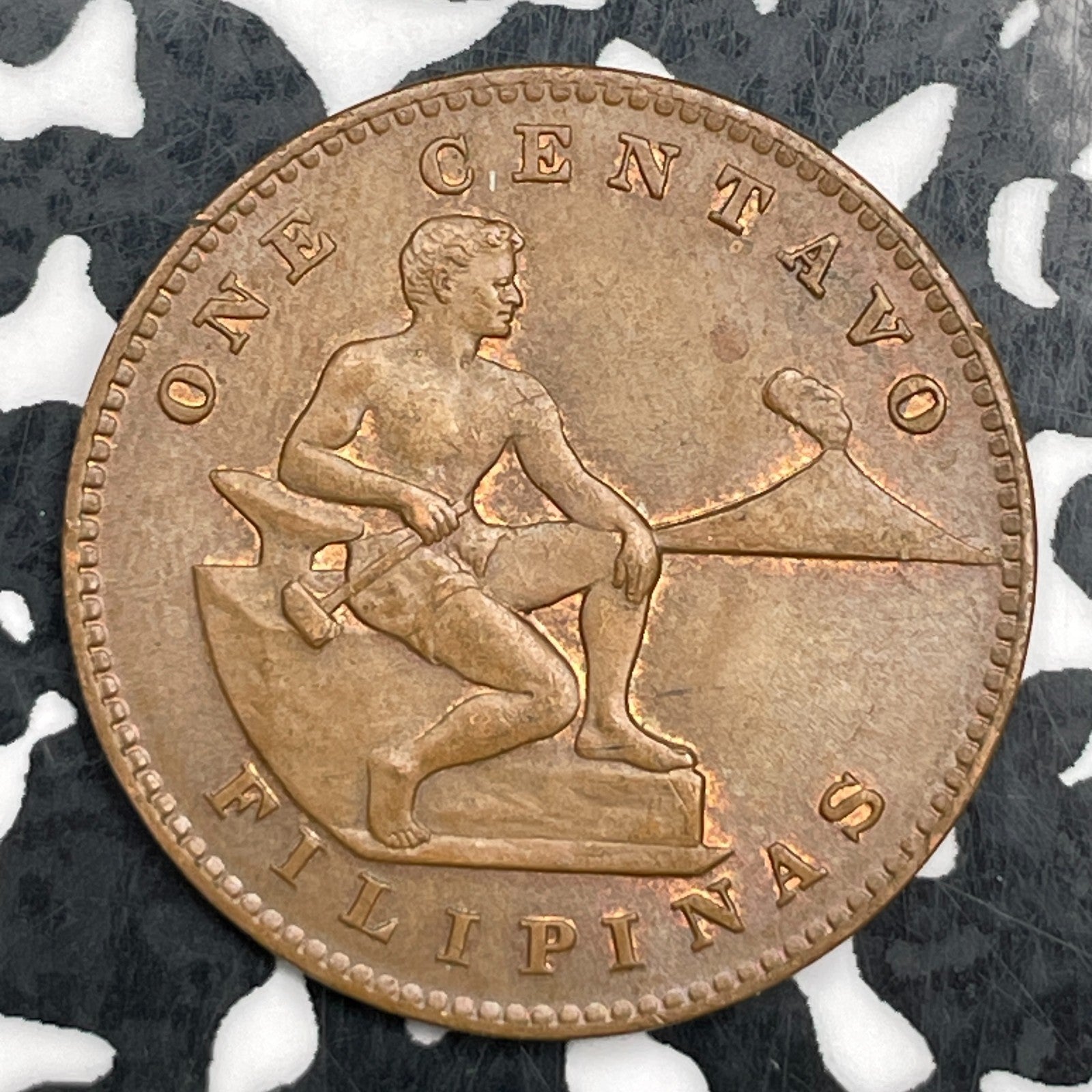 1944-S U.S. Philippines 1 Centavo Lot#F5545 High Grade! Beautiful!