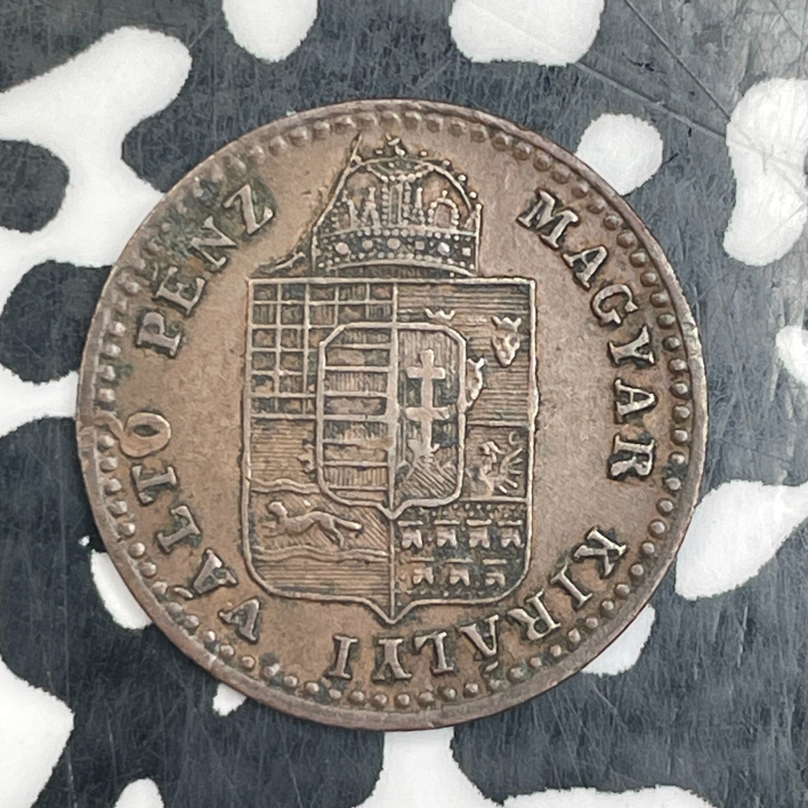 1882 Hungary 5/10 Kreuzer Lot#N0111