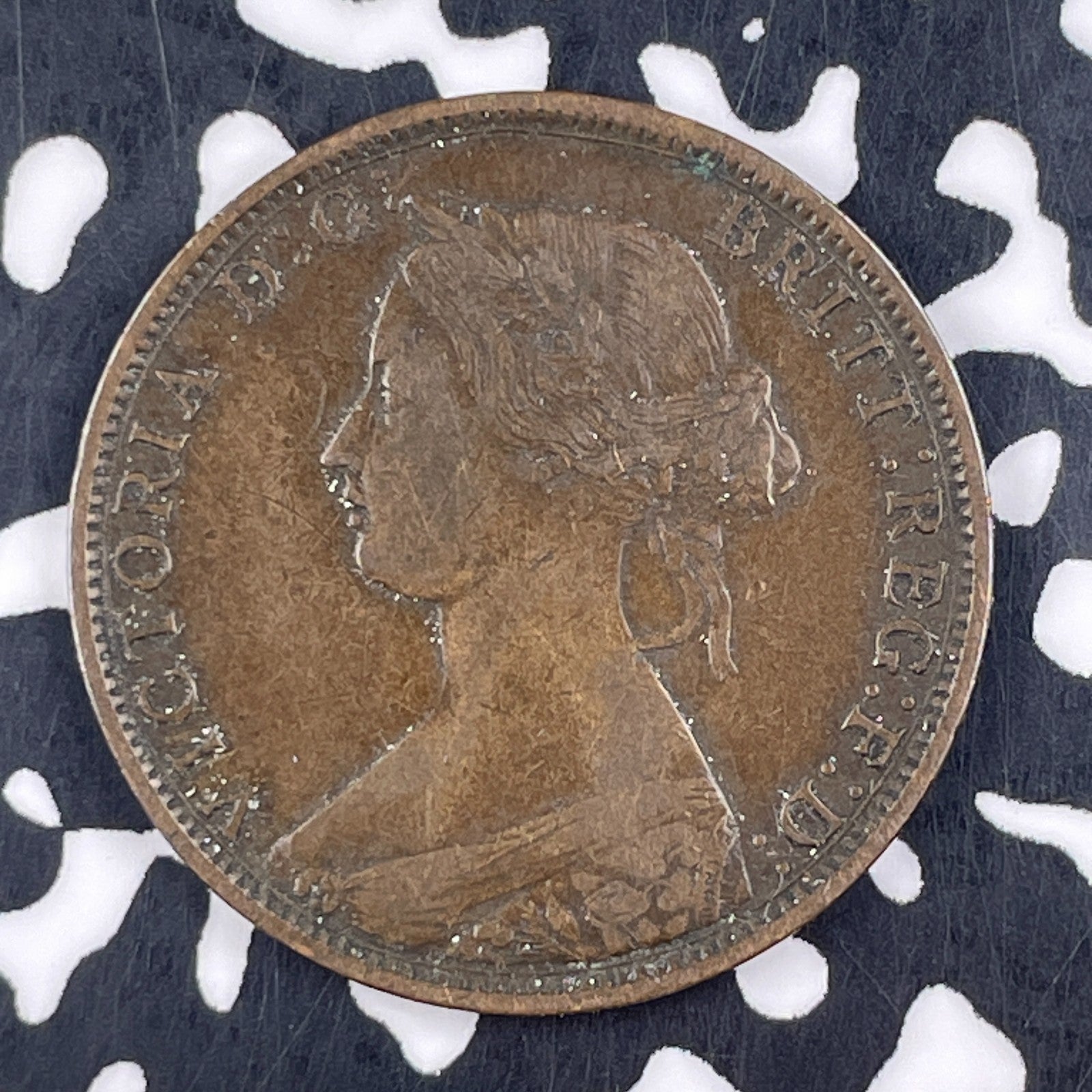 1861 Nova Scotia Large Cent Lot#F5042 Nice!