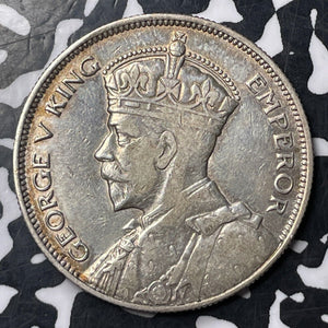 1935 Southern Rhodesia 1/2 Crown Lot#JM8667 Silver!