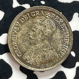 1918 Canada 5 Cents Lot#T7773 Silver! High Grade! Beautiful!