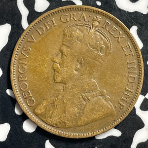 1917-C Newfoundland Large Cent Lot#C0428