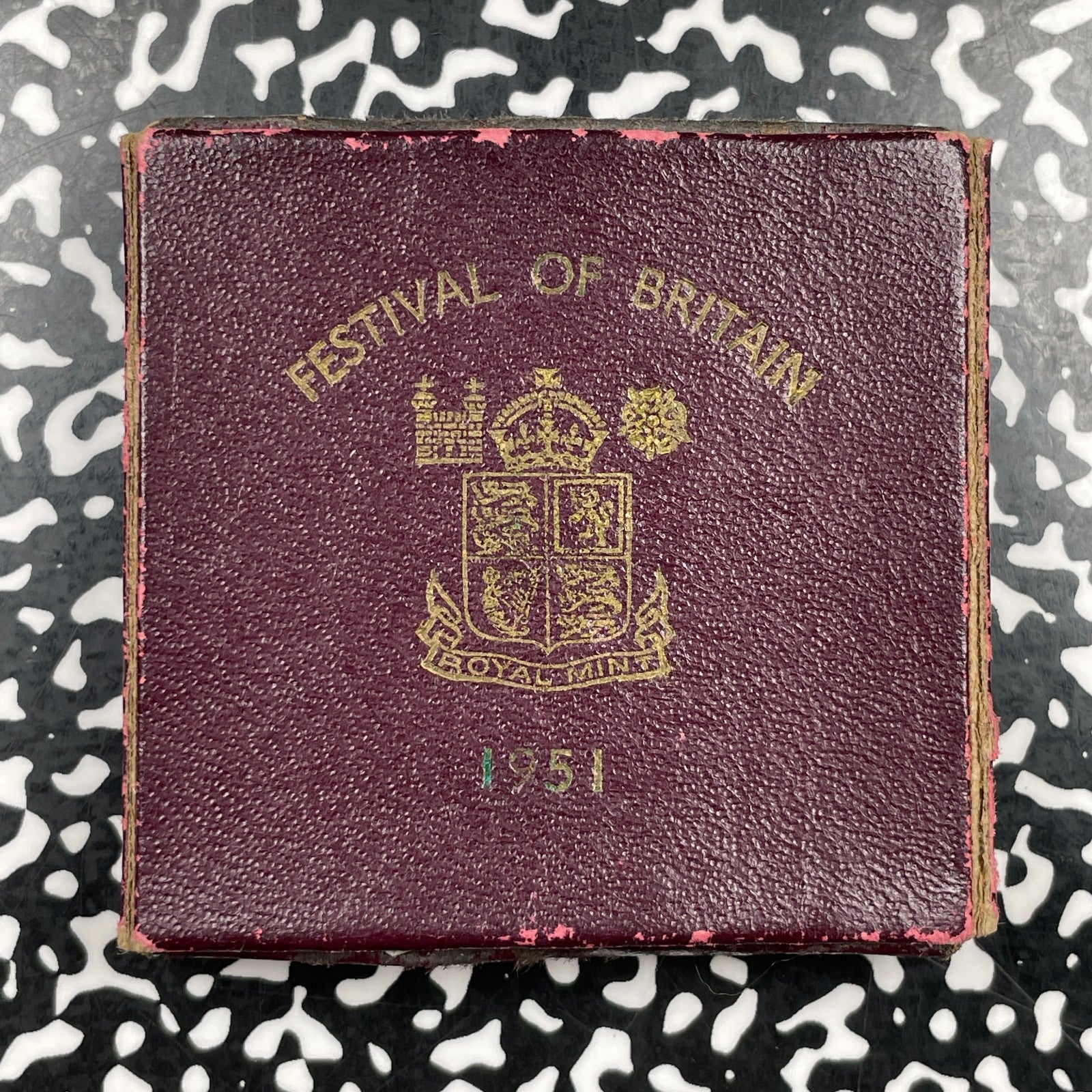 1951 Great Britain Festival Of Britain 1 Crown Lot#OV1987 Proof! With Case