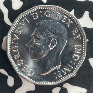 1945 Canada 5 Cents Lot#T7586 High Grade! Beautiful!