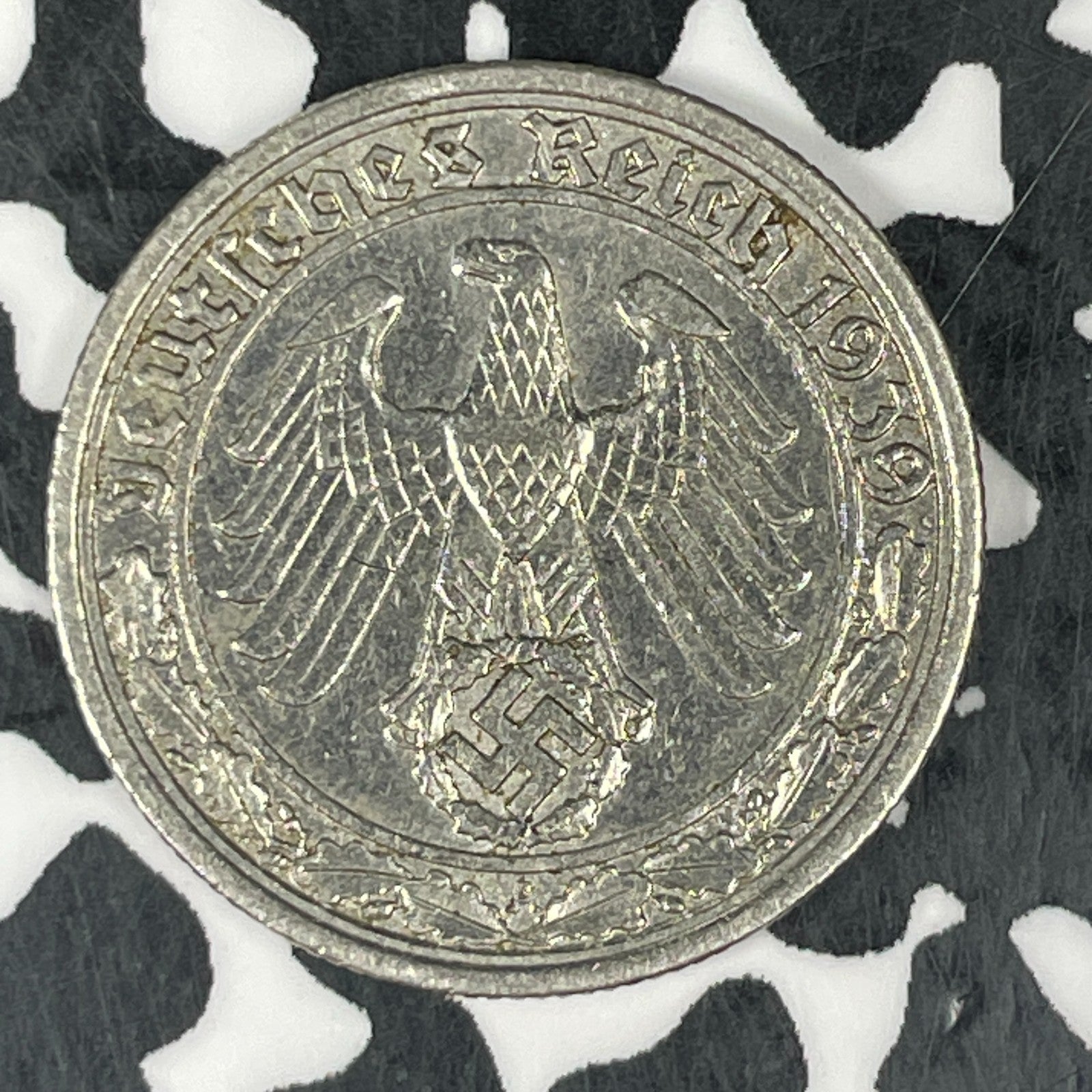 1939-A Germany 50 Pfennig Lot#JM0429 Nice! KM#95