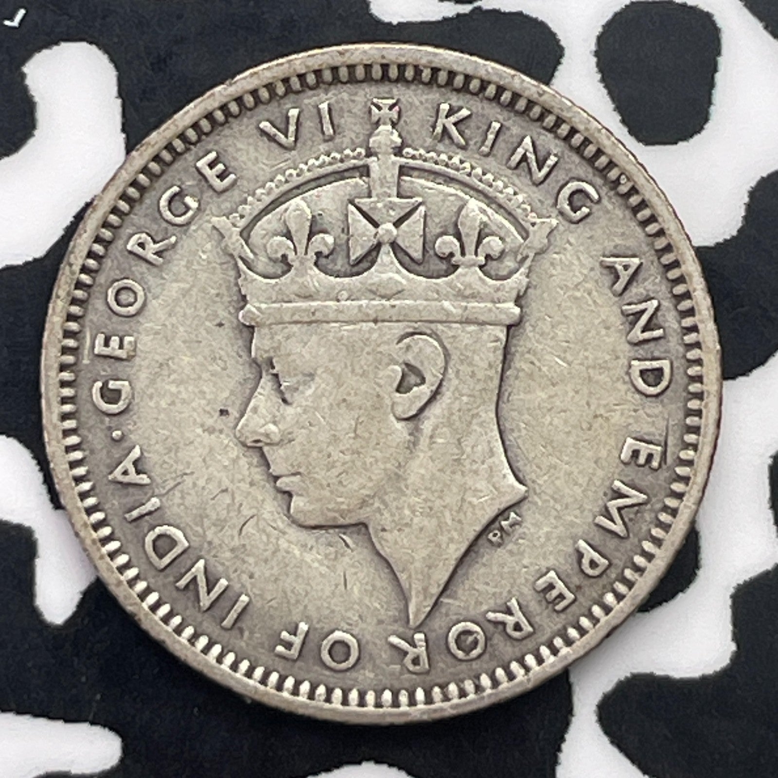 1939 British Honduras 10 Cents Lot#C2671 Silver!