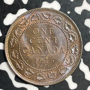 1916 Canada Large Cent Lot#T3193 High Grade! Beautiful!