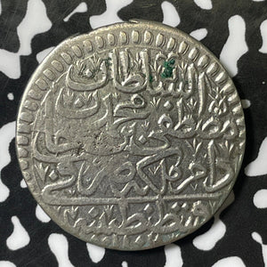 AH 1106 (1694) Turkey Yarim Kurus Lot#E4827 Silver! KM#116