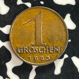 1925 Austria 1 Groschen Lot#T7554