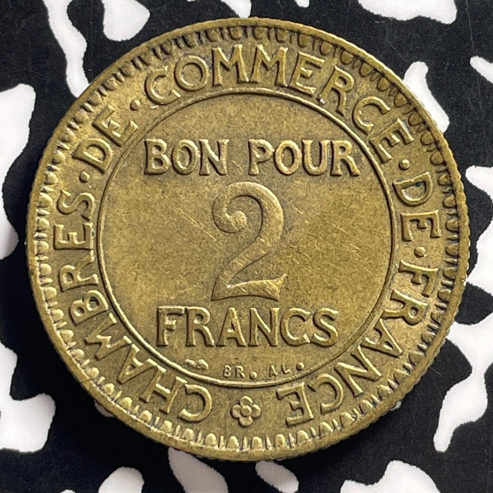 1926 France 2 Francs Lot#C0841 Nice!