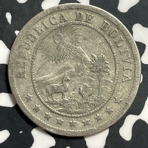 1935 Bolivia 10 Centavos Lot#E7675