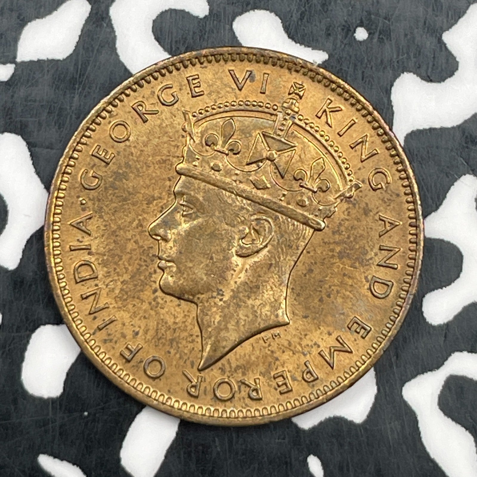 1947 Jamaica Farthing Lot#N1231 High Grade! Beautiful!
