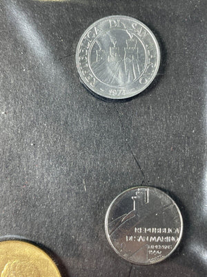 (1974-1996) San Marino 10x Coin Souvenir Mint Set Lot#B1948 With Case