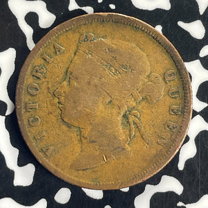 1888 Straits Settlements 1 Cent Lot#T8706