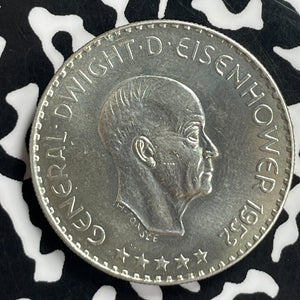 1952 Europa 2 1/2 Europinos Lot#T7059 Silver! High Grade! Beautiful! KM#XII