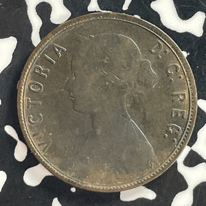 1888 Newfoundland Large Cent Lot#T7961 Nice! Key Date!