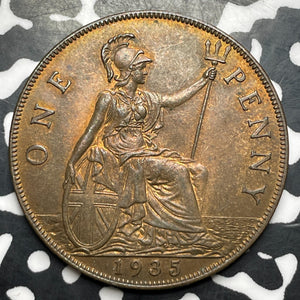1935 Great Britain 1 Penny Lot#MK308 High Grade! Beautiful!