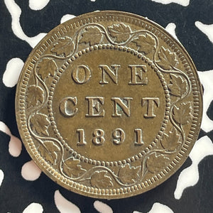 1891 Canada Large Cent Lot#T7823 Nice! Large Letters, Large Date