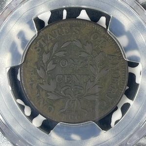 1803 U.S. Draped Bust Large Cent PCGS Environment. DMG-VF Detail Lot#G646 S-243