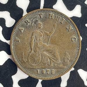 1878 Great Britain Farthing Lot#T8579