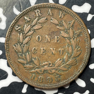 1885 Sarawak 1 Cent Lot#MK267