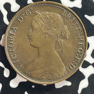 1861 Nova Scotia Large Cent Lot#T7967 Nice!