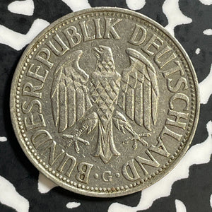 1954-G West Germany 1 Mark Lot#E6974 Key Date!