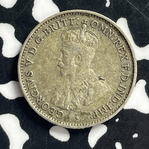 1936 Australia 3 Pence Threepence Lot#C0790 Silver!