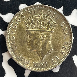 1941-C Newfoundland 10 Cents Lot#T7665 Silver! High Grade! Beautiful!