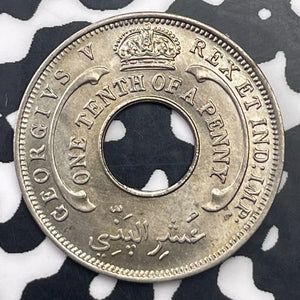 1936 British West Africa 1/10 Penny Lot#C0968 High Grade! Beautiful!