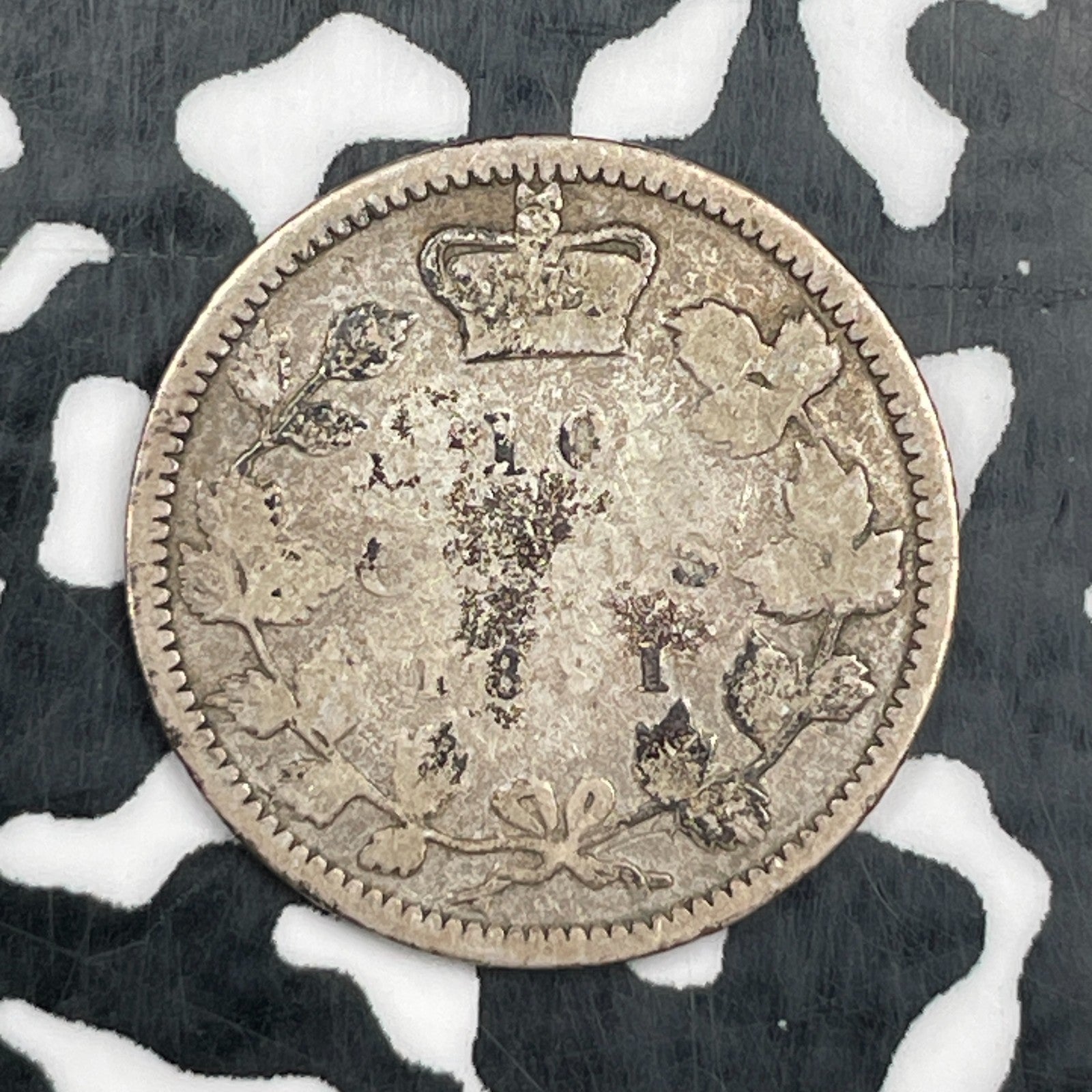 1891 Canada 10 Cents Lot#N2928 Silver!