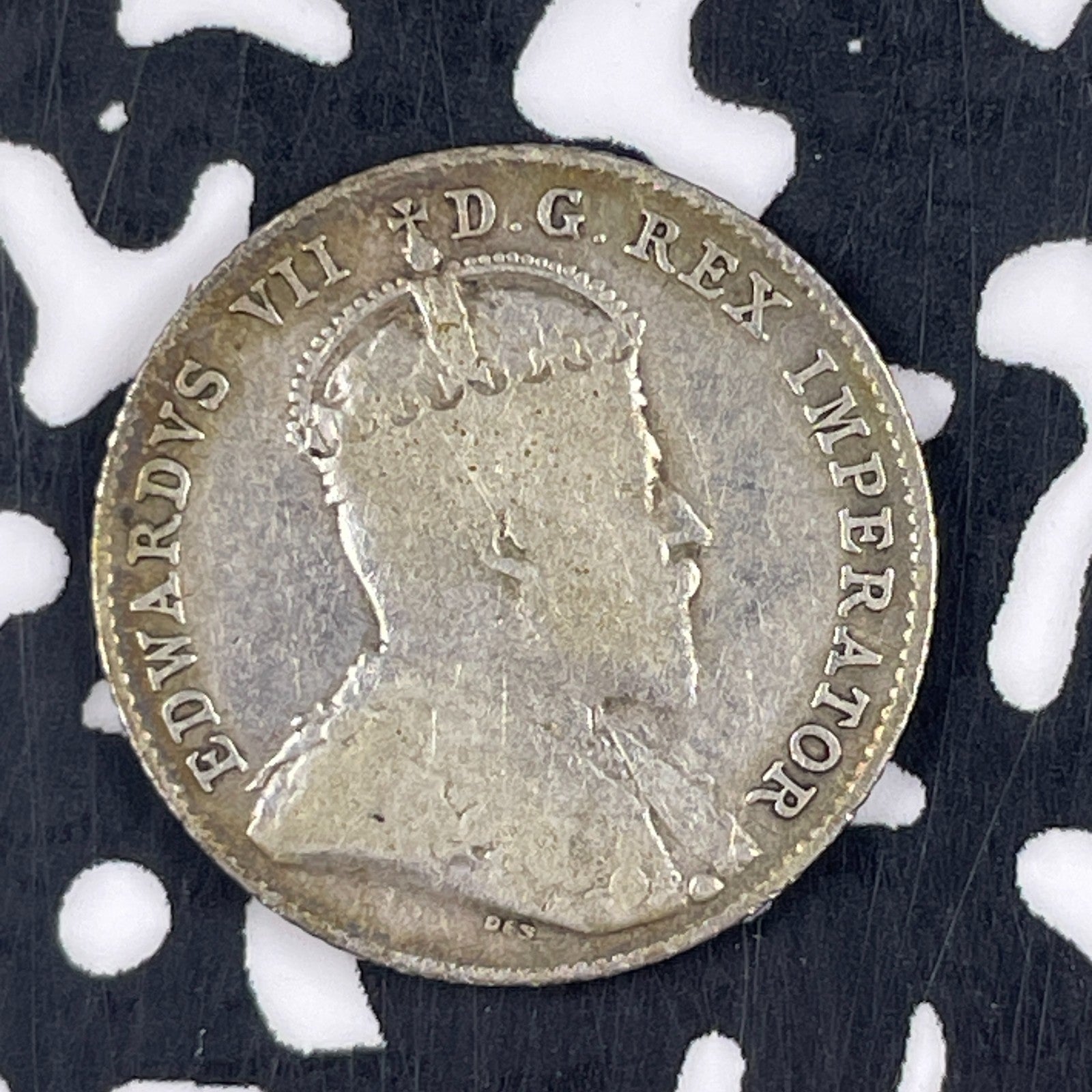 1910 Canada 10 Cents Lot#F4448 Silver!