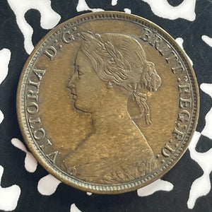 1861 Nova Scotia Large Cent Lot#T7968 Nice!