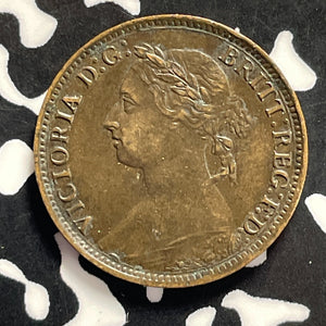 1886 Great Britain Farthing Lot#T9570
