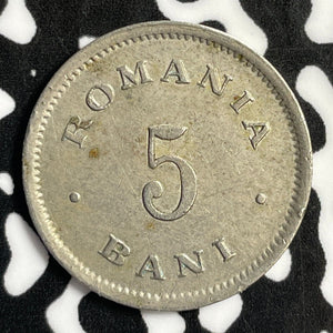 1900 Romania 5 Bani Lot#E2443 Nice!