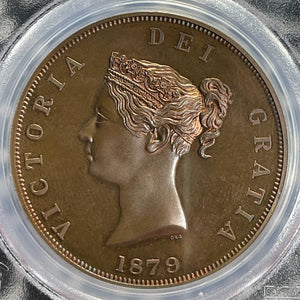 "1879" G.B. INA Retro Fantasy 1 Crown PCGS PR66 Lot#GV680 Proof! Gem BU! X#81a