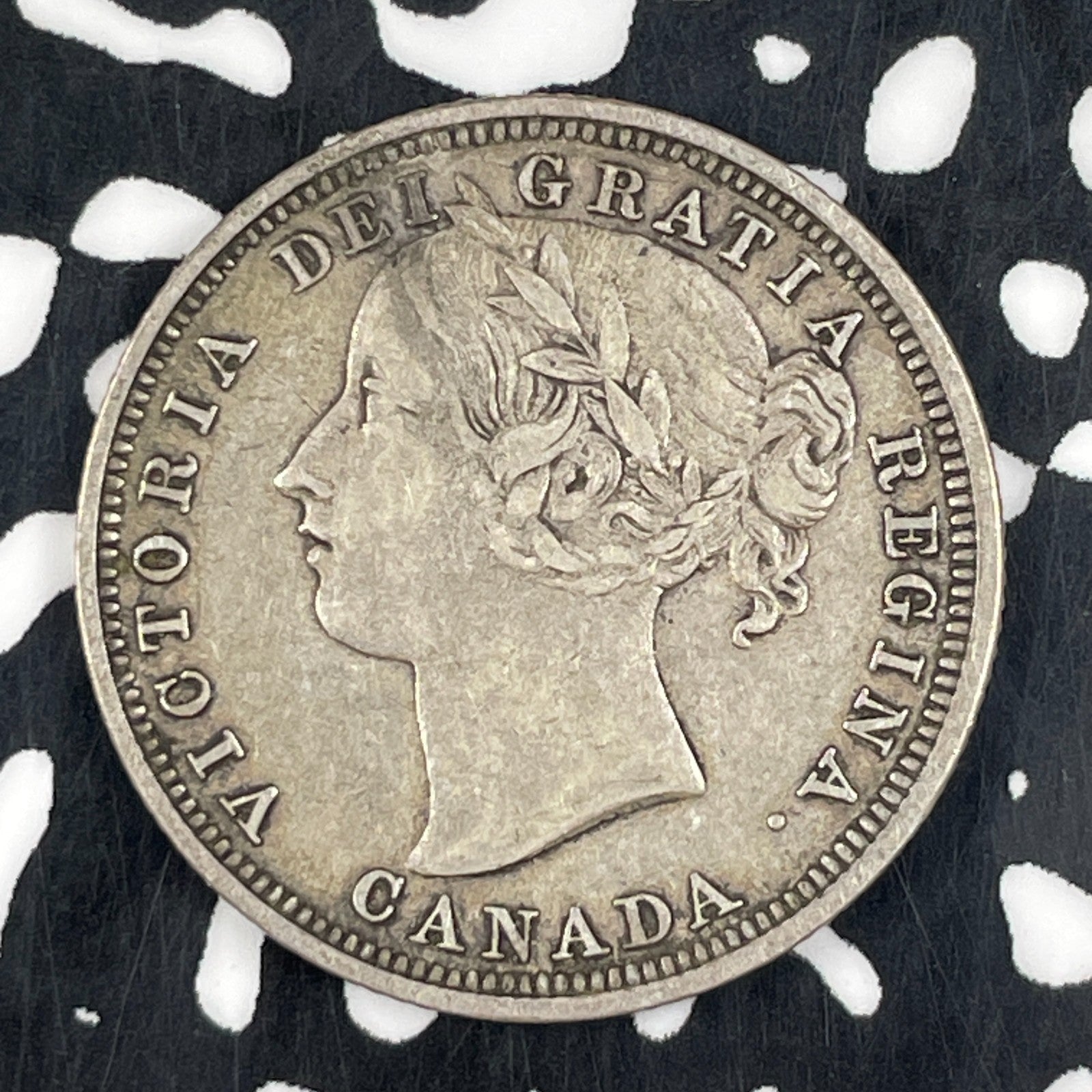 1858 Canada 20 Cents Lot#JM1366 Silver! Nice!