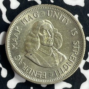 1961 South Africa 10 Cents Lot#T6860 Silver! High Grade! Beautiful!