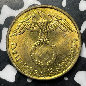 1939-A Germany 5 Pfennig Lot#E9663 High Grade! Beautiful!