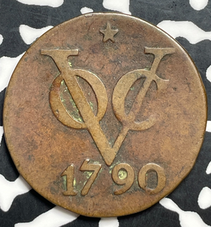 1790 Netherlands East Indies 1 Duit Lot#T9828