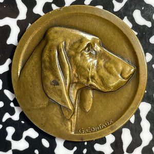 Undated France Canine Society Medal by G. Cortaux Lot#E2626 41mm