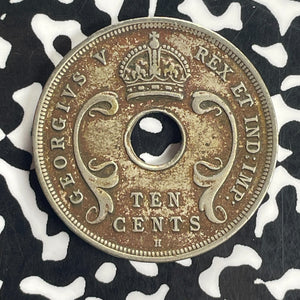 1911-H East Africa & Uganda 10 Cents Lot#T8523
