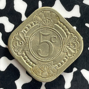 1943 Curacao 5 Cents Lot#C1260 High Grade! Beautiful!