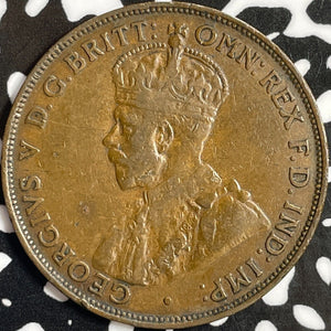 1923 Australia 1 Penny Lot#D8686