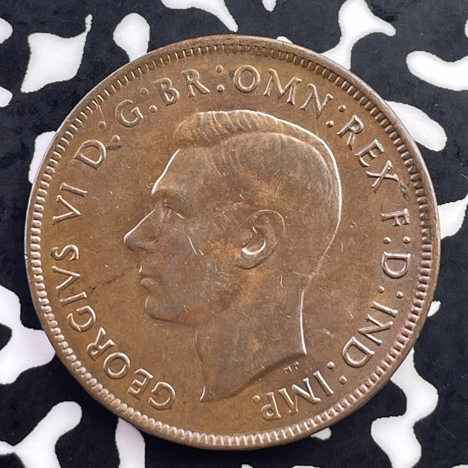 1944(P) Australia 1 Penny Lot#C5632 High Grade! Beautiful!