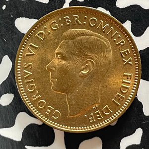 1952 Great Britain Farthing Lot#T4263 High Grade! Beautiful!