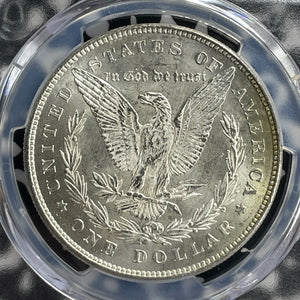 1878 U.S. $1 Morgan Dollar PCGS MS63 Lot#G357 Silver! 8 Tail Feathers