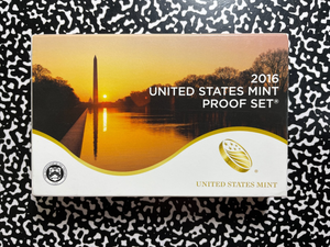 2016 U.S. Mint 13x Coin Proof Set Lot#B2712 With Case & C.O.A.