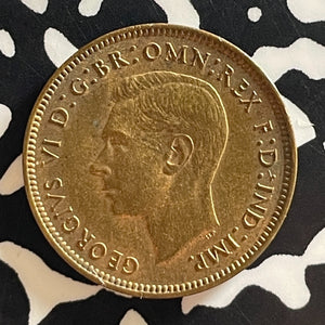 1940 Great Britain Farthing Lot#T4282 High Grade! Beautiful!